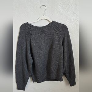 Universal Thread Women's Dark Gray Crewneck Sweater